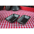 Tableware set matt black